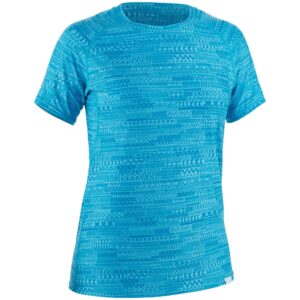 10111.01 - NRS W's H2Core Silkweight S/S Shirt - Cyan - XL