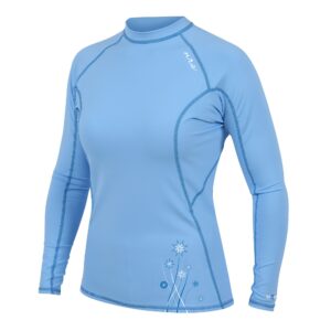2628 LB - NRS Women’s HydroSilk Shirt – L/S – Blue – LG