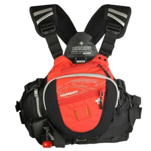 Stohlquist Descent - Red/Gray - LG/XL - QF1960610LXL